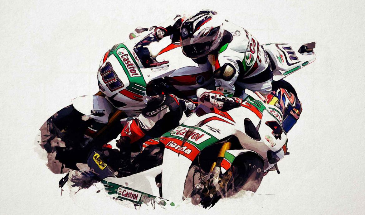 Ruben Xaus Jonathan Rea Castrol Honda 2011