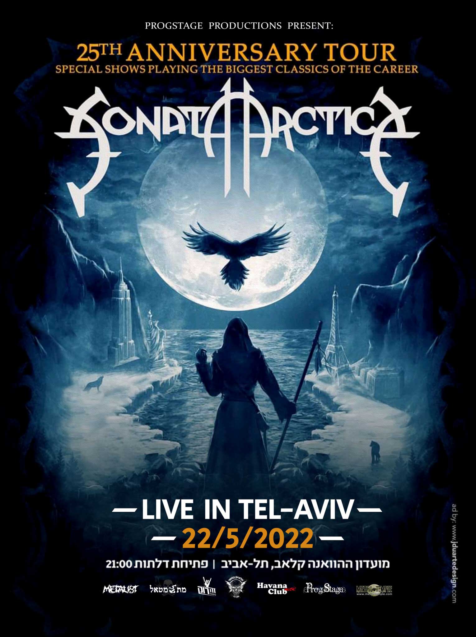 tour poster sonata arctica