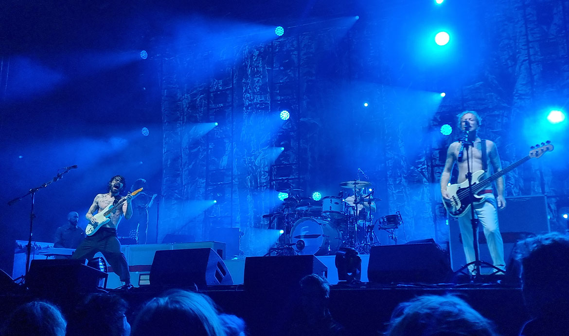 Indoor Fireworks with Biffy Clyro in the AFAS Live